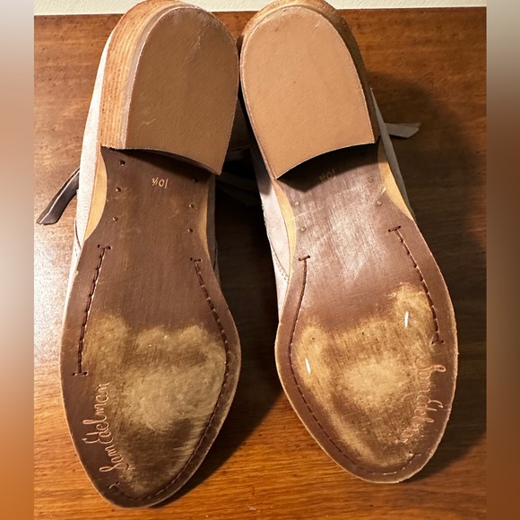 Women’s Sam Edelman booties size 10.5 suede gray - Picture 4 of 4